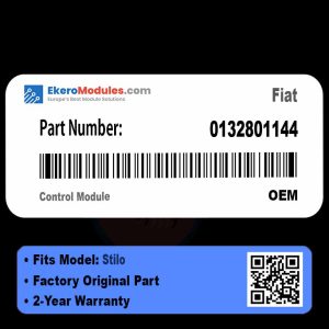 0132801144 Control Module | Fiat Stilo | Genuine OEM Part