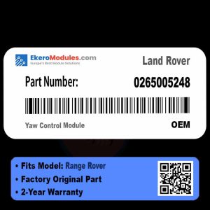 0265005248 Yaw Control Module | Land Rover Range Rover | Genuine OEM Part