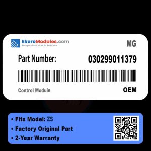 030299011379 Control Module | MG ZS | Genuine OEM Part