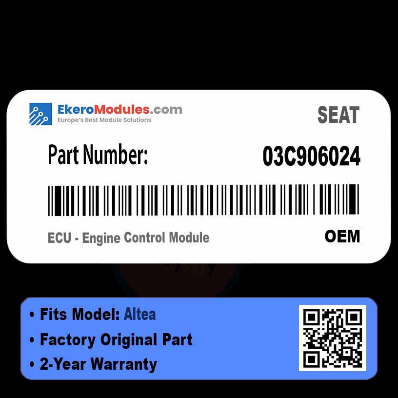 03C906024 ECU - Engine Control Module | SEAT Altea | Genuine OEM Part