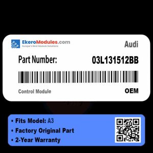 03L131512BB Control Module | Audi A3 | Genuine OEM Part