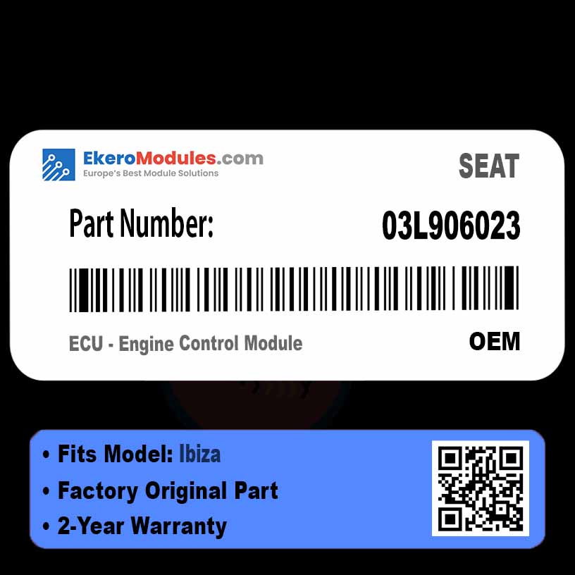03L906023 ECU - Engine Control Module | SEAT Ibiza | Genuine OEM Part