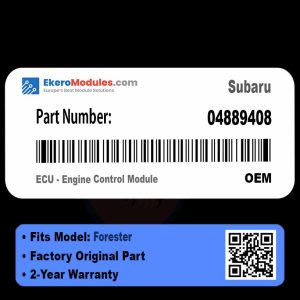 04889408 ECU - Engine Control Module | Subaru Forester | Genuine OEM Part