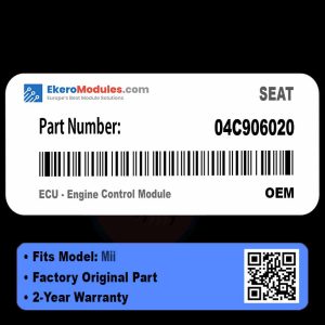 04C906020 ECU - Engine Control Module | SEAT Mii | Genuine OEM Part