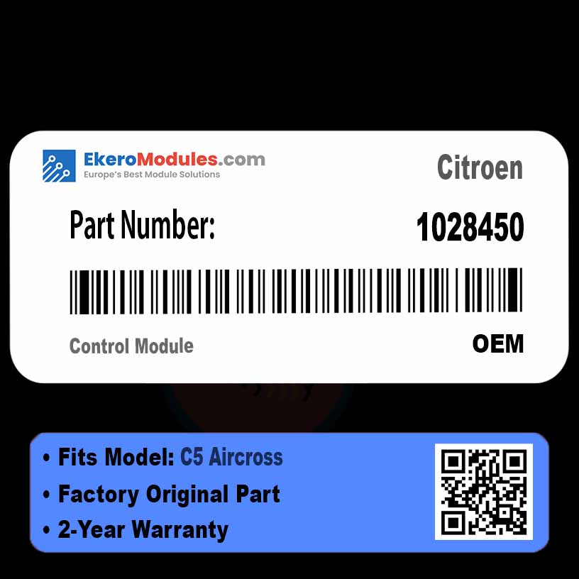1028450 Control Module | Citroen C5 Aircross | Genuine OEM Part