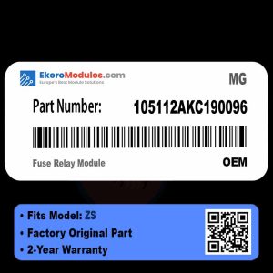 105112AKC190096 Fuse Relay Module | MG ZS | Genuine OEM Part