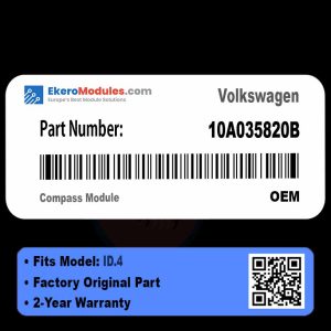 10A035820B Compass Module | Volkswagen ID.4 | Genuine OEM Part