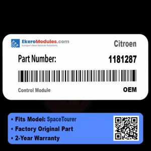 1181287 Control Module | Citroen SpaceTourer | Genuine OEM Part