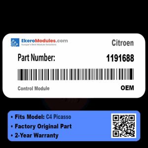 1191688 Control Module | Citroen C4 Picasso | Genuine OEM Part