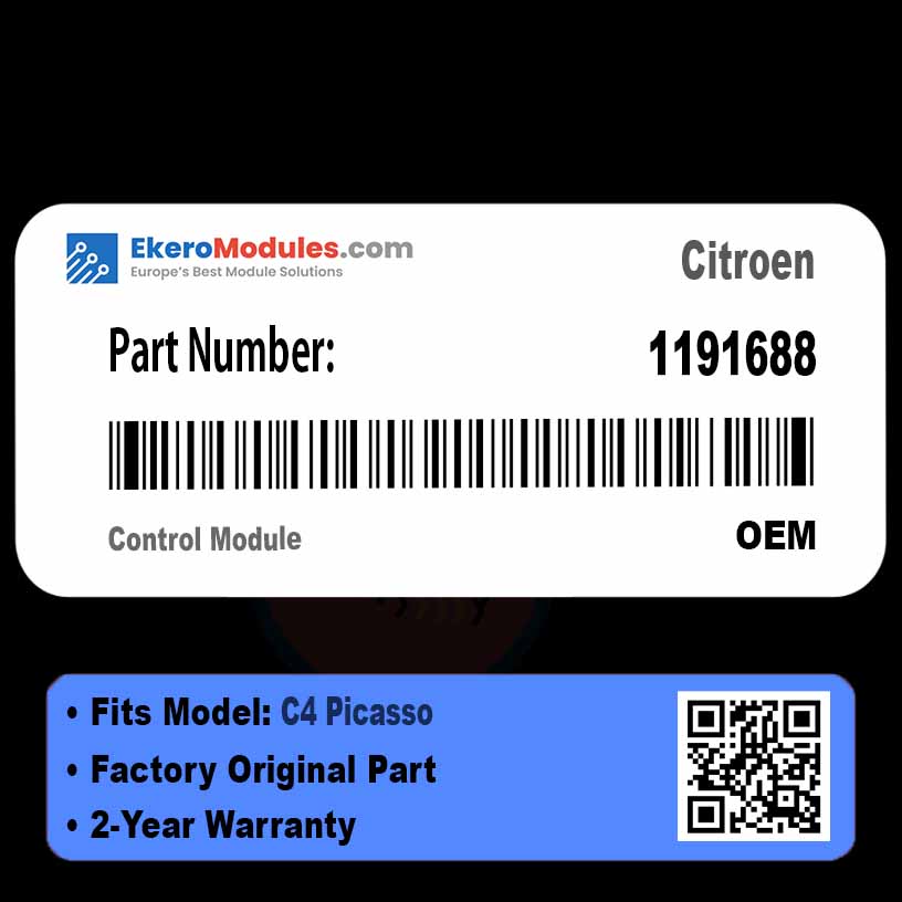 1191688 Control Module | Citroen C4 Picasso | Genuine OEM Part