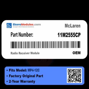 11M2555CP Radio Receiver Module | McLaren MP4-12C | Genuine OEM Part