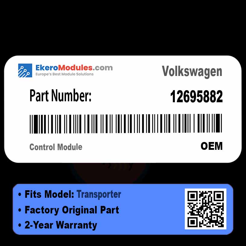 12695882 Control Module | Volkswagen Transporter | Genuine OEM Part