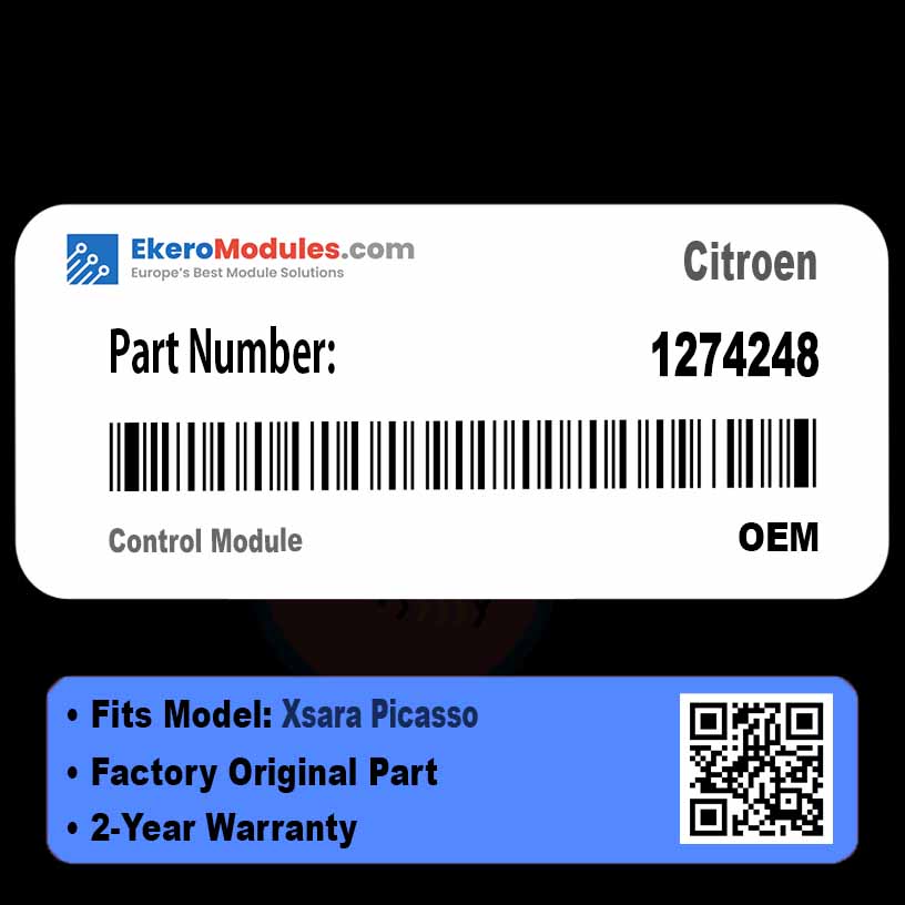 1274248 Control Module | Citroen Xsara Picasso | Genuine OEM Part
