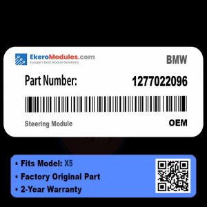 1277022096 Steering Module | BMW X5 | Genuine OEM Part