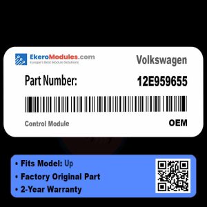 12E959655 Control Module | Volkswagen Up | Genuine OEM Part