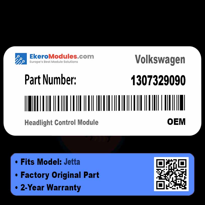 1307329090 Headlight Control Module | Volkswagen Jetta | Genuine OEM Part