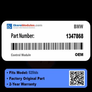 1347868 Control Module | BMW 525tds | Genuine OEM Part