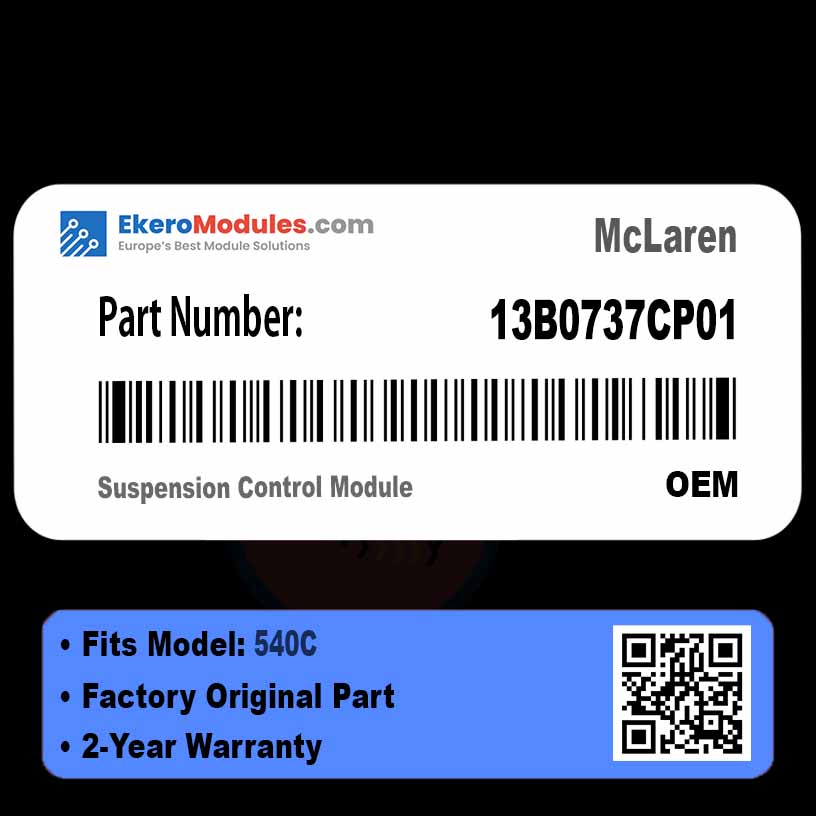 13B0737CP01 Suspension Control Module | McLaren 540C | Genuine OEM Part