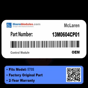 13M0604CP01 Control Module | McLaren 570S | Genuine OEM Part