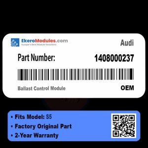 1408000237 Ballast Control Module | Audi S5 | Genuine OEM Part