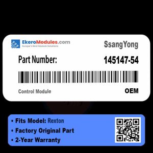 145147-54 Control Module | SsangYong Rexton | Genuine OEM Part