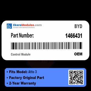 1466431 Control Module | BYD Atto 3 | Genuine OEM Part