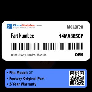 14MA885CP BCM - Body Control Module | McLaren GT | Genuine OEM Part