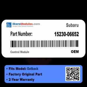 15230-06652 Control Module | Subaru Outback | Genuine OEM Part