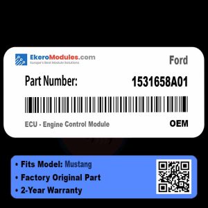 1531658A01 ECU - Engine Control Module | Ford Mustang | Genuine OEM Part
