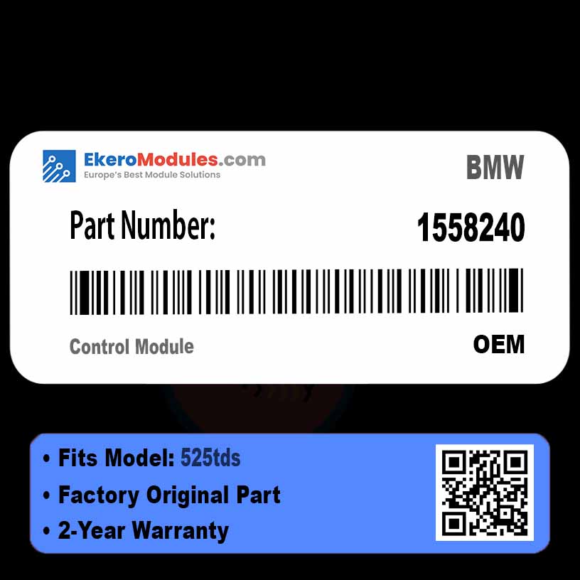 1558240 Control Module | BMW 525tds | Genuine OEM Part