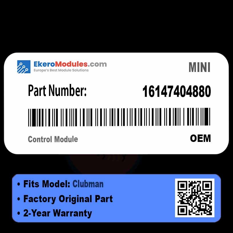 16147404880 Control Module | MINI Clubman | Genuine OEM Part