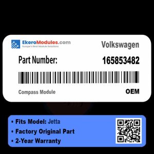 165853482 Compass Module | Volkswagen Jetta | Genuine OEM Part