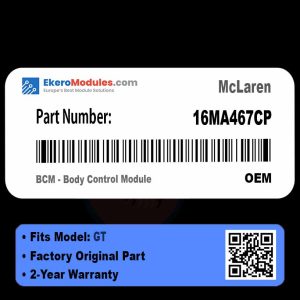 16MA467CP BCM - Body Control Module | McLaren GT | Genuine OEM Part