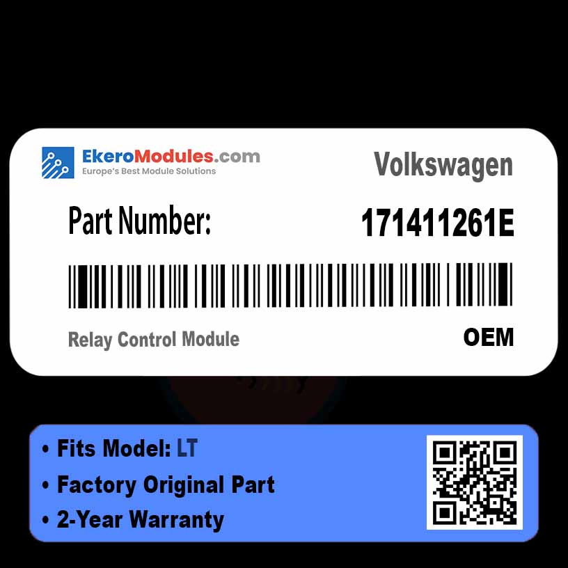 171411261E Relay Control Module | Volkswagen LT | Genuine OEM Part