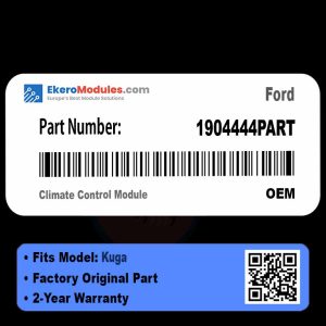 1904444PART Climate Control Module | Ford Kuga | Genuine OEM Part