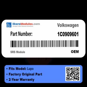 1C0909601 SRS Module | Volkswagen Lupo | Genuine OEM Part