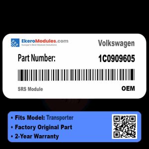 1C0909605 SRS Module | Volkswagen Transporter | Genuine OEM Part