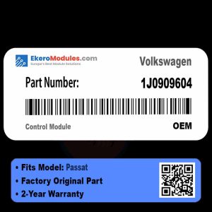 1J0909604 Control Module | Volkswagen Passat | Genuine OEM Part