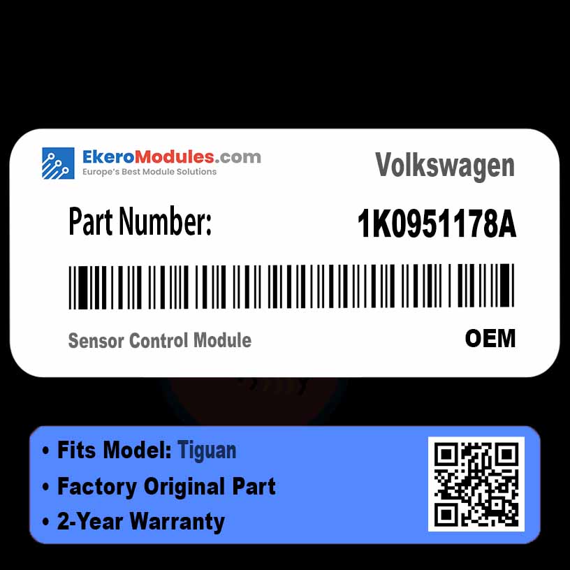 1K0951178A Sensor Control Module | Volkswagen Tiguan | Genuine OEM Part