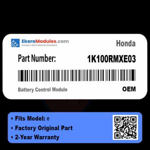 1K100RMXE03 Battery Control Module | Honda e | Genuine OEM Part