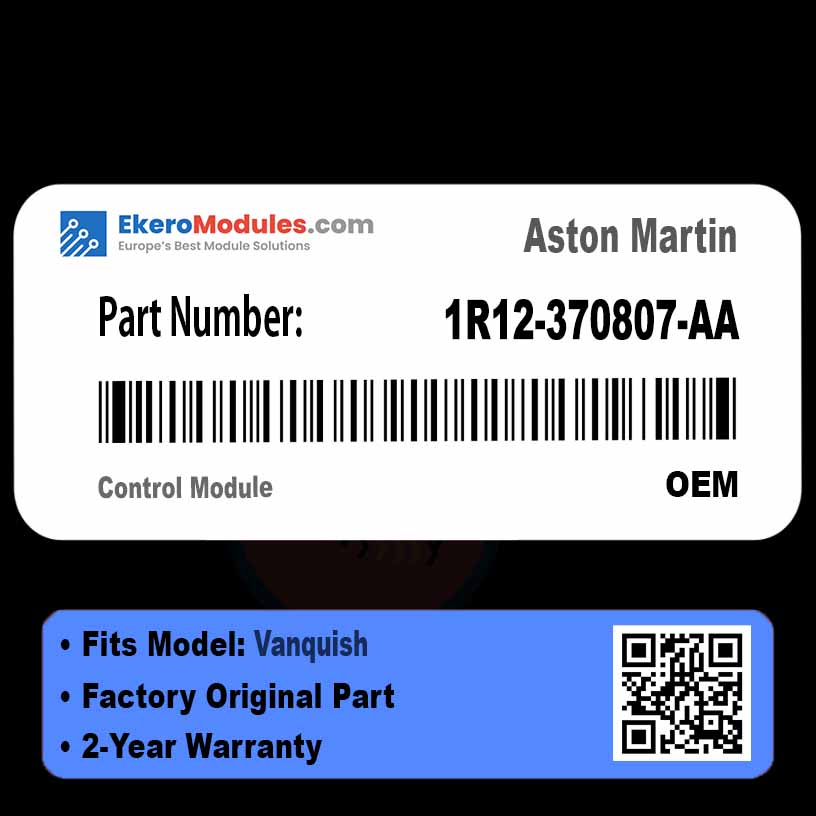 1R12-370807-AA Control Module | Aston Martin Vanquish | Genuine OEM Part