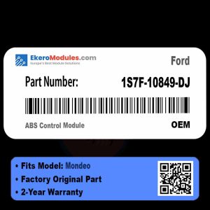 1S7F-10849-DJ ABS Control Module | Ford Mondeo | Genuine OEM Part