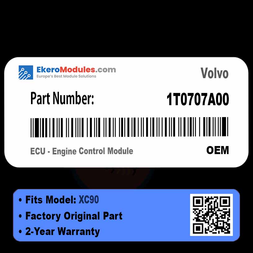1T0707A00 ECU - Engine Control Module | Volvo XC90 | Genuine OEM Part