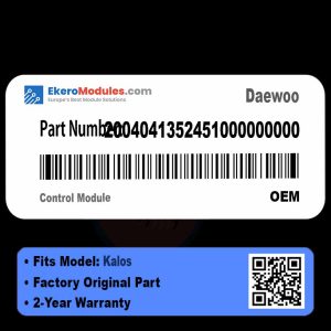 2004041352451000000000 Control Module | Daewoo Kalos | Genuine OEM Part