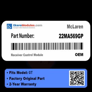 22MA569GP Receiver Control Module | McLaren GT | Genuine OEM Part