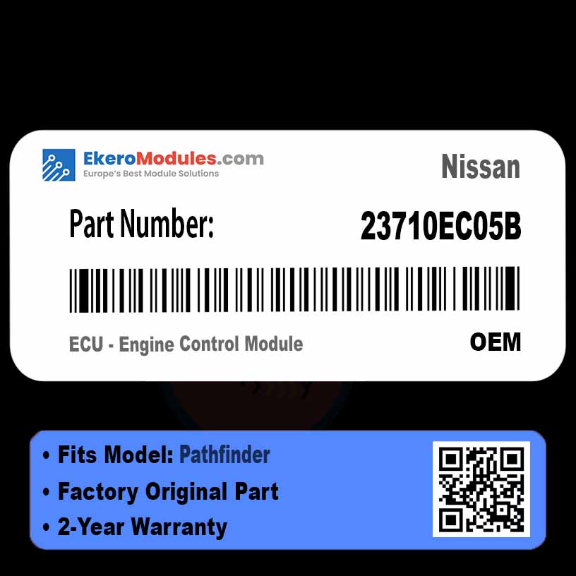 23710EC05B ECU - Engine Control Module | Nissan Pathfinder | Genuine OEM Part