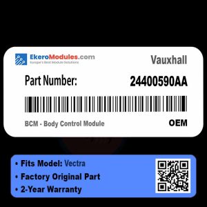 24400590AA BCM - Body Control Module | Vauxhall Vectra | Genuine OEM Part