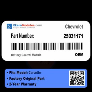 25031171 Battery Control Module | Chevrolet Corvette | Genuine OEM Part