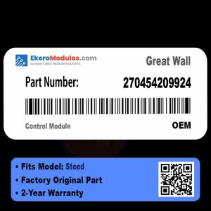 270454209924 Control Module | Great Wall Steed | Genuine OEM Part