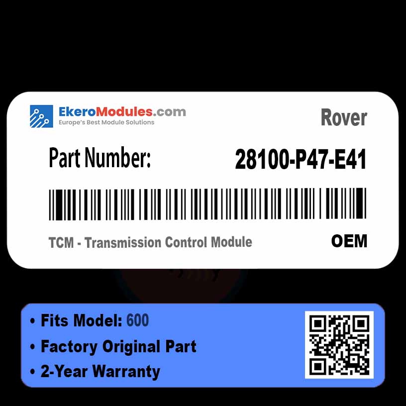28100-P47-E41 TCM - Transmission Control Module | Rover 600 | Genuine OEM Part